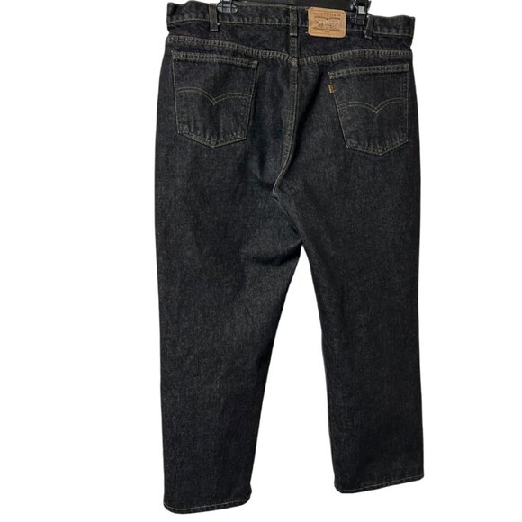 Vintage orange tab 540 Levi’s black denim jeans- men’s size 40 x‎ 30 - Picture 3 of 5